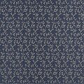 Fine-Line 54 in. Wide - Blue And Beige Vine Leaves Jacquard Woven Upholstery Fabric - Blue - 54 in. FI2944307